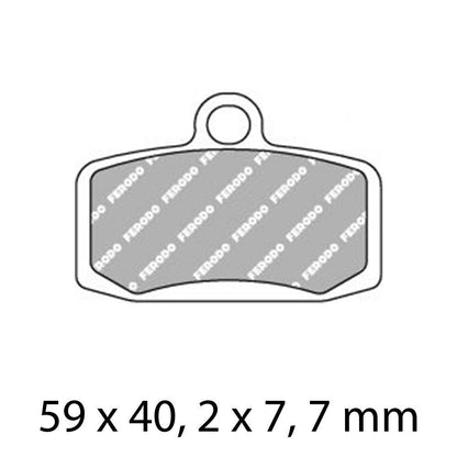 Ferodo FDB2262SG Sintered Front Brake Pads