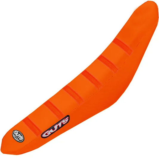 Guts Racing KTM 85SX 18-24 Gripper Ribbed Orange / Orange / Orange Seat Cover