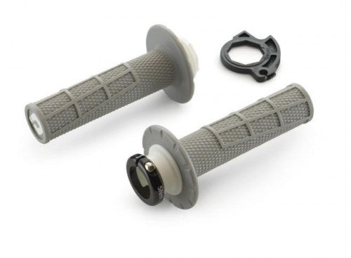 Lock-On Grip Set – Grey | KTM / Husqvarna / GASGAS 50cc  00010000344